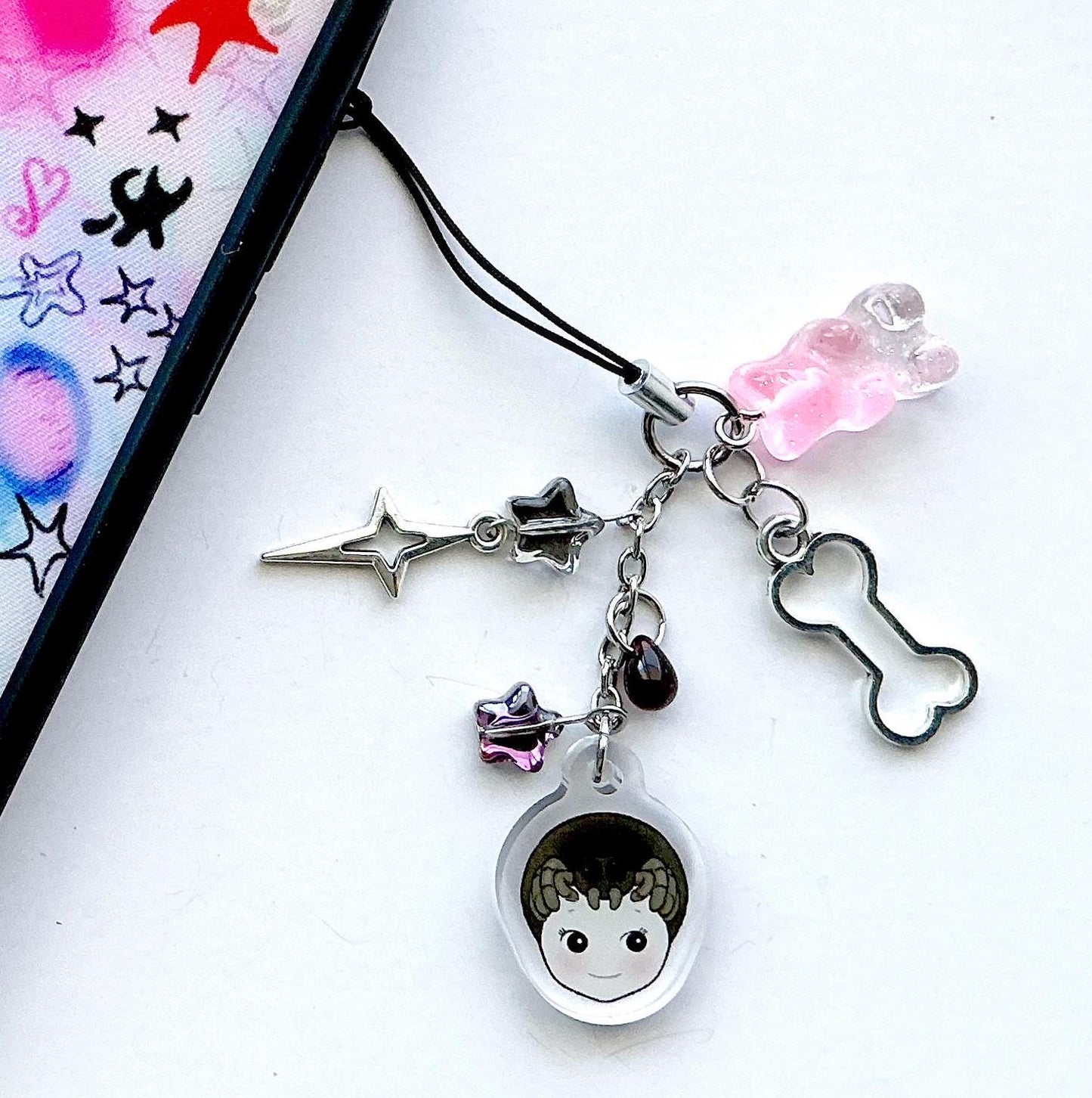 Spider Sonny Phone Charm
