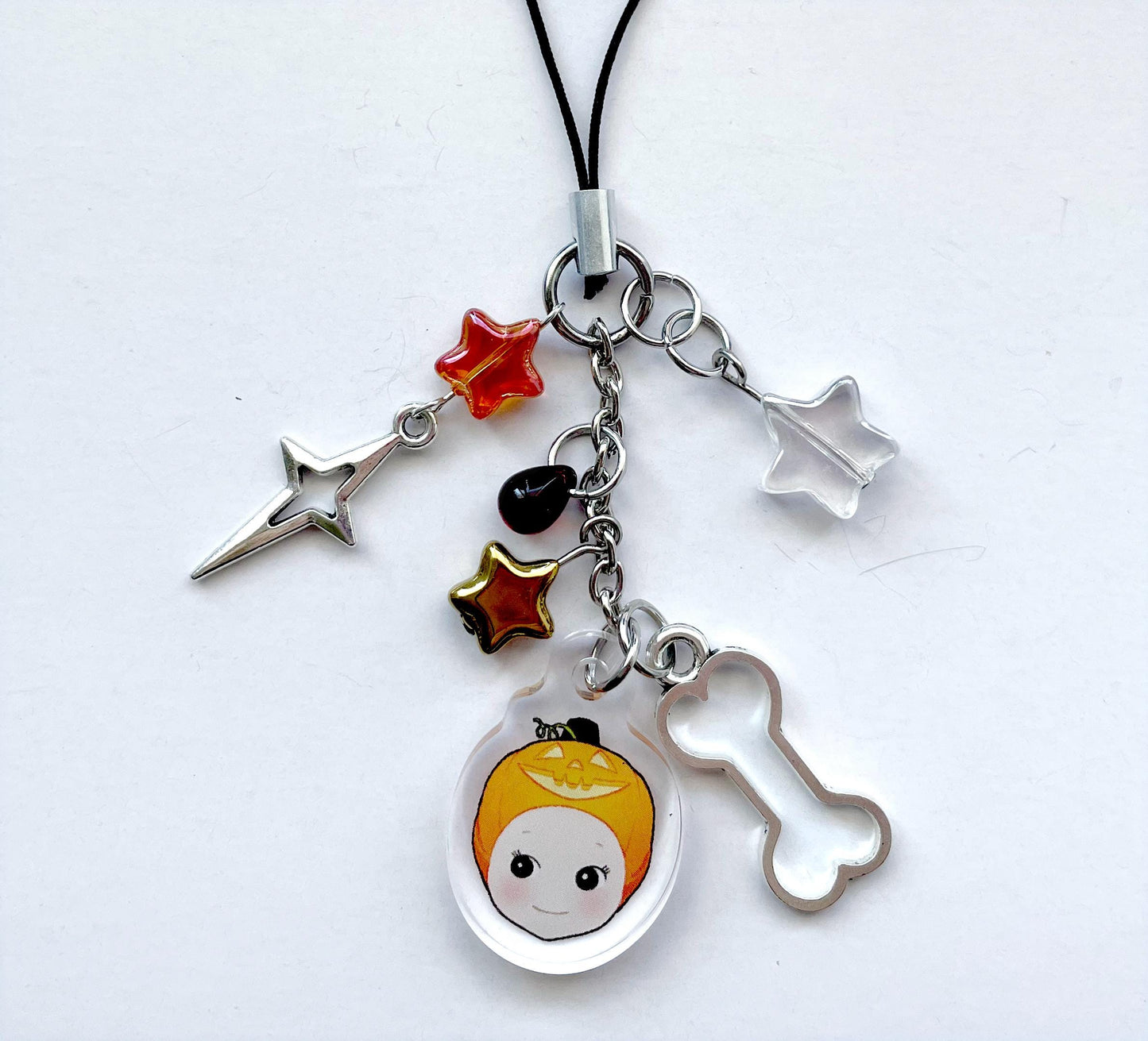 Jack O Lantern Sonny Phone Charm