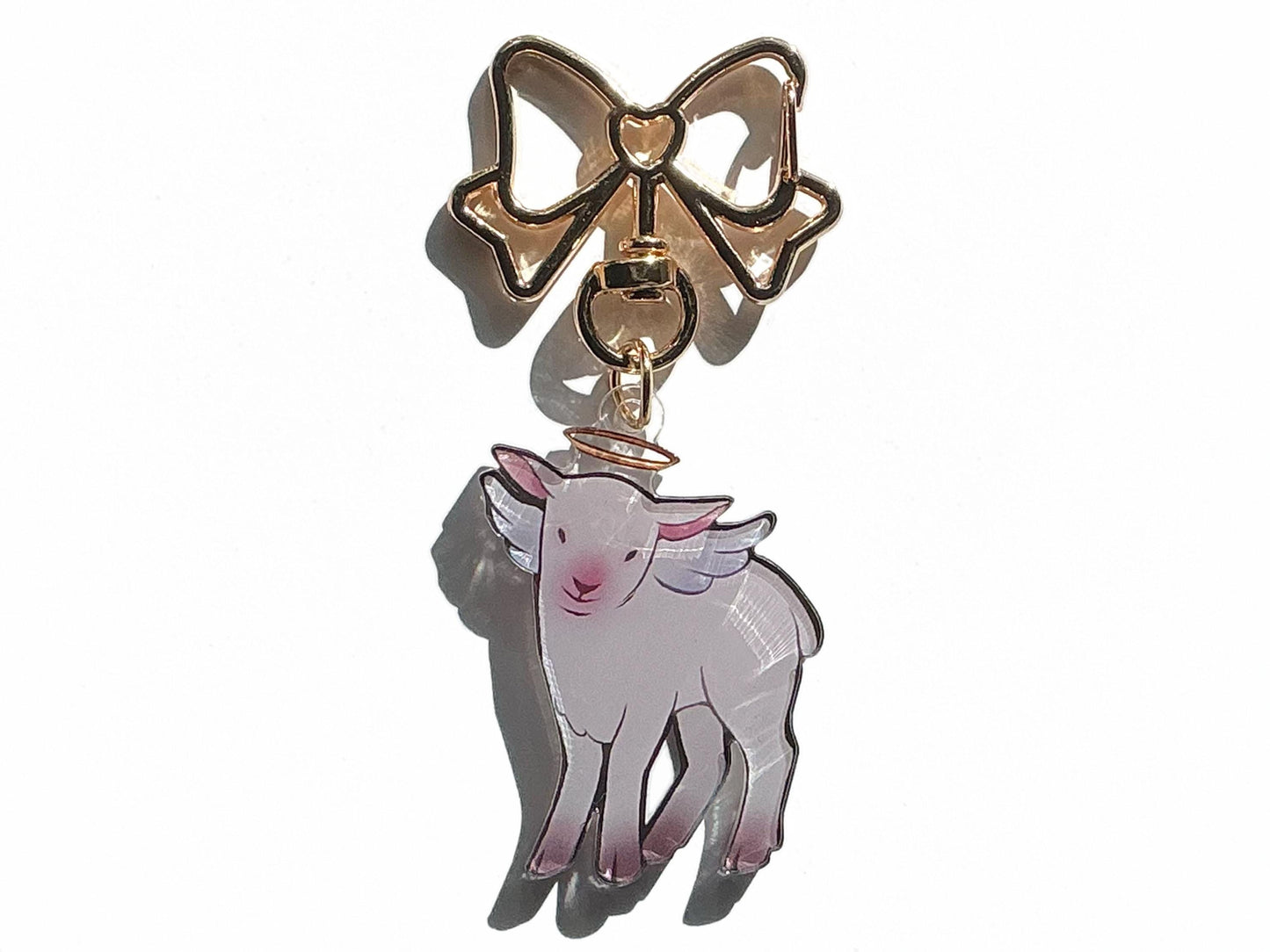 Lamb and Goat Acrylic Earrings